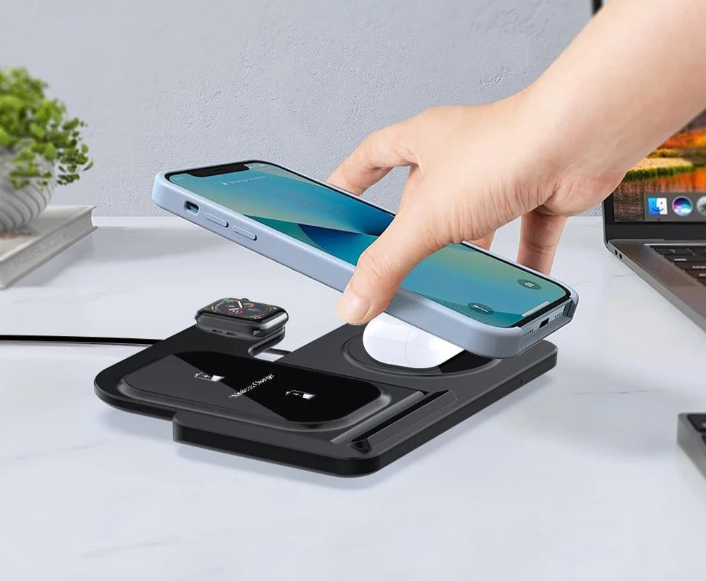 3 in 1 Wireless Charging Station
