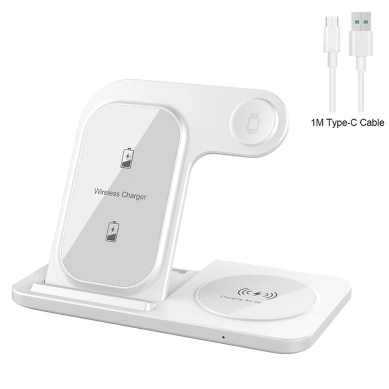 3 in 1 Wireless Charging Station 